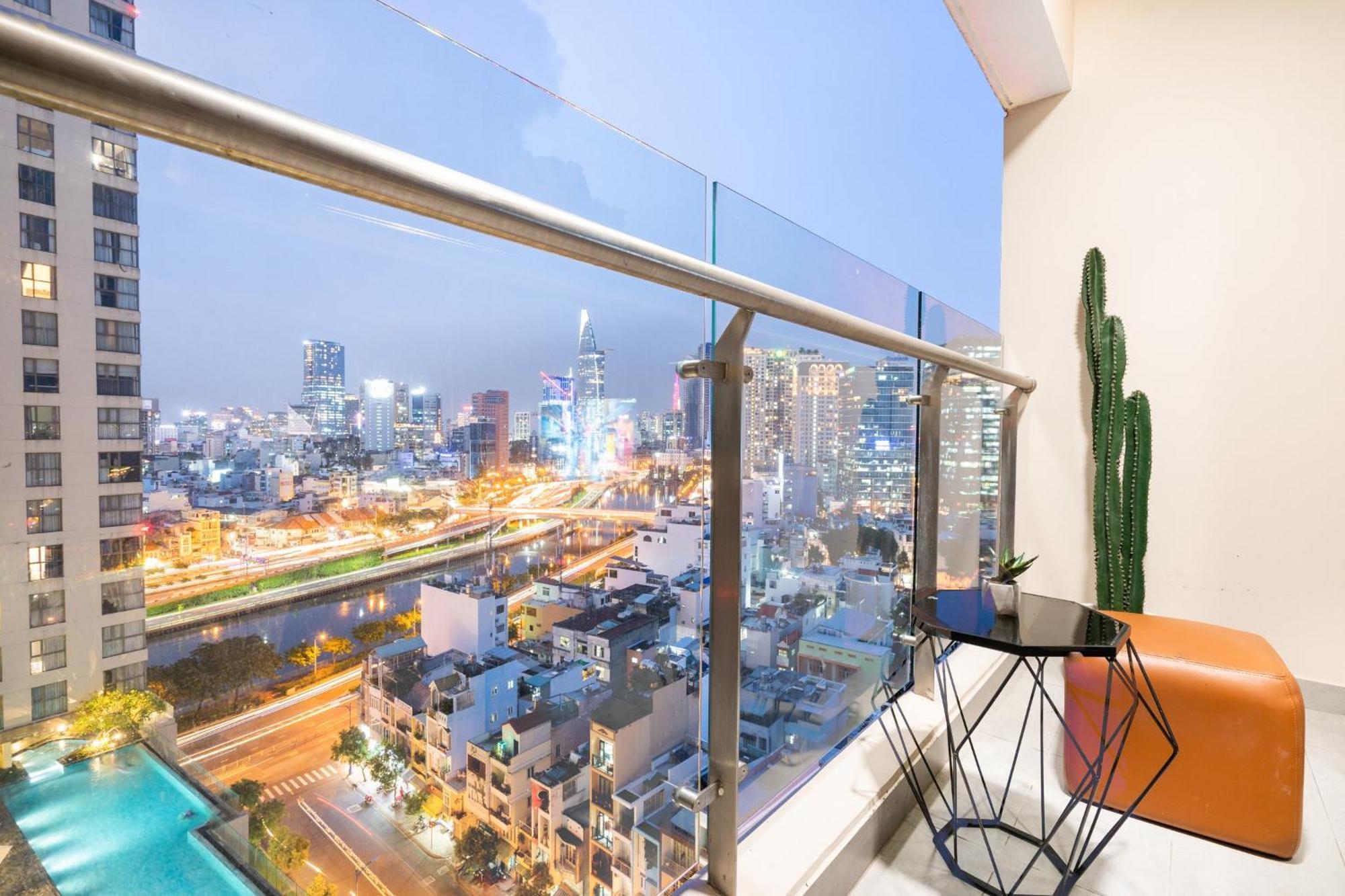 Otis Millennium Saigon Balcony Apartment مدينة هوشي منه المظهر الخارجي الصورة