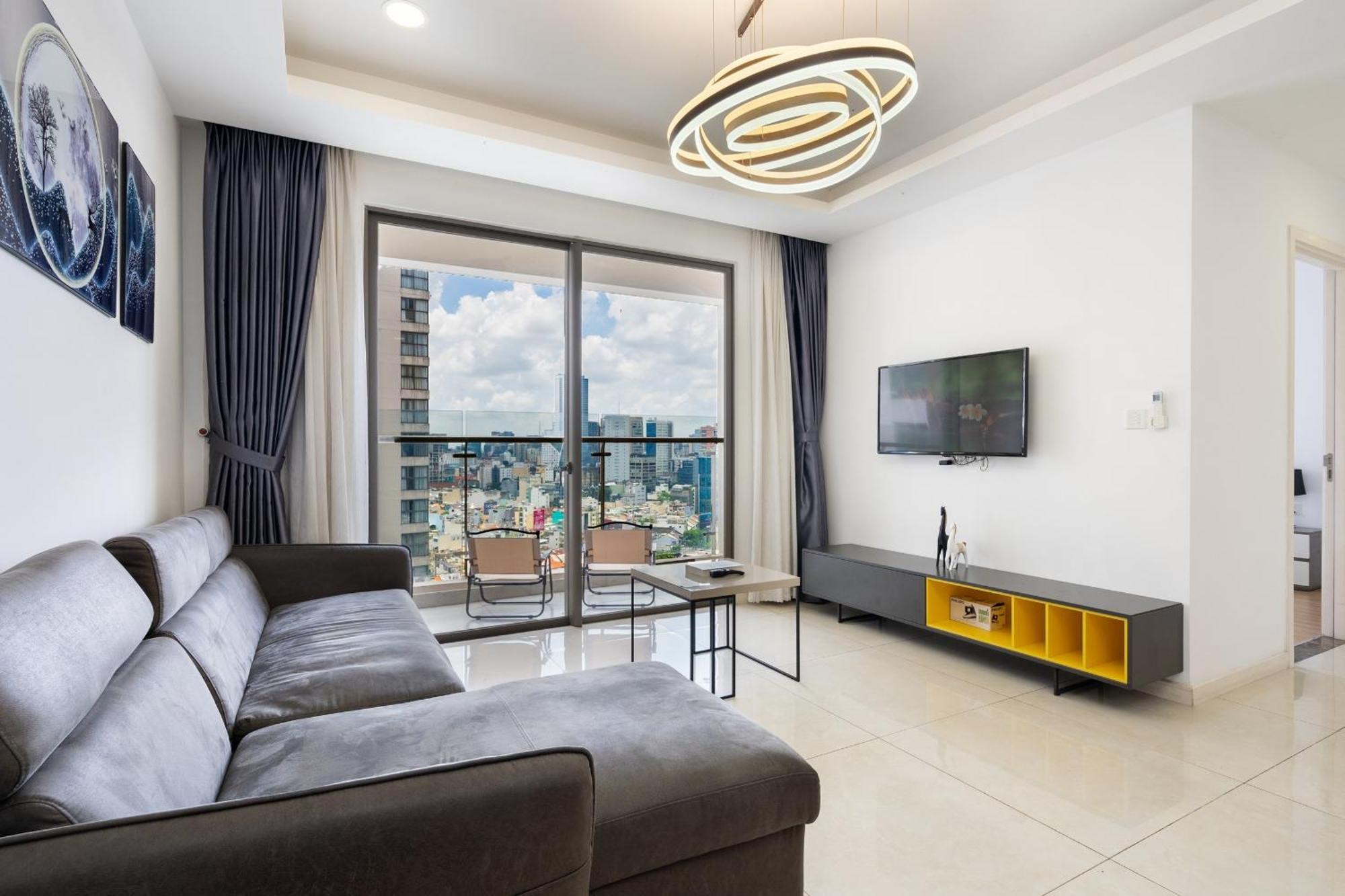Otis Millennium Saigon Balcony Apartment مدينة هوشي منه المظهر الخارجي الصورة