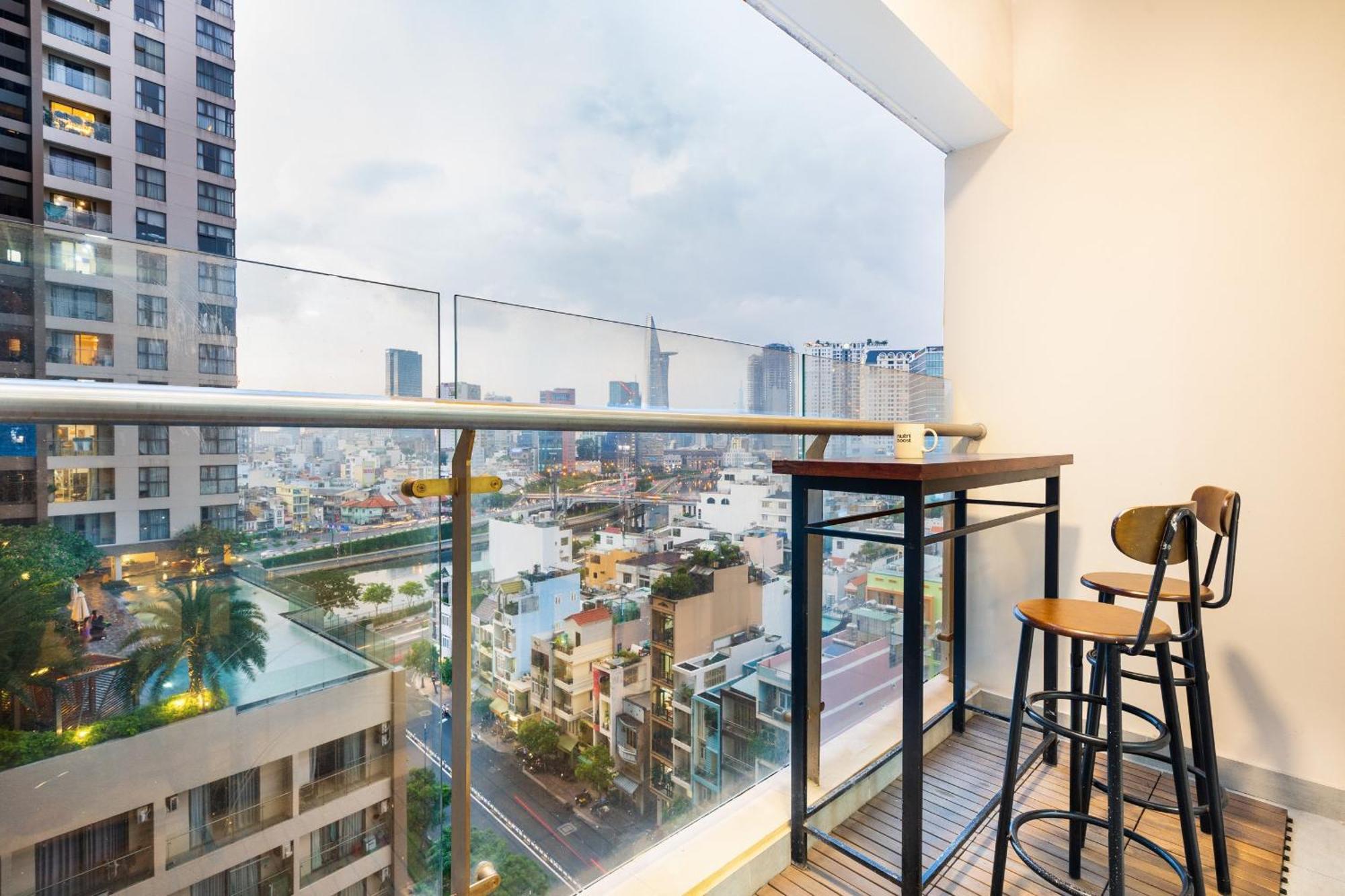 Otis Millennium Saigon Balcony Apartment مدينة هوشي منه المظهر الخارجي الصورة