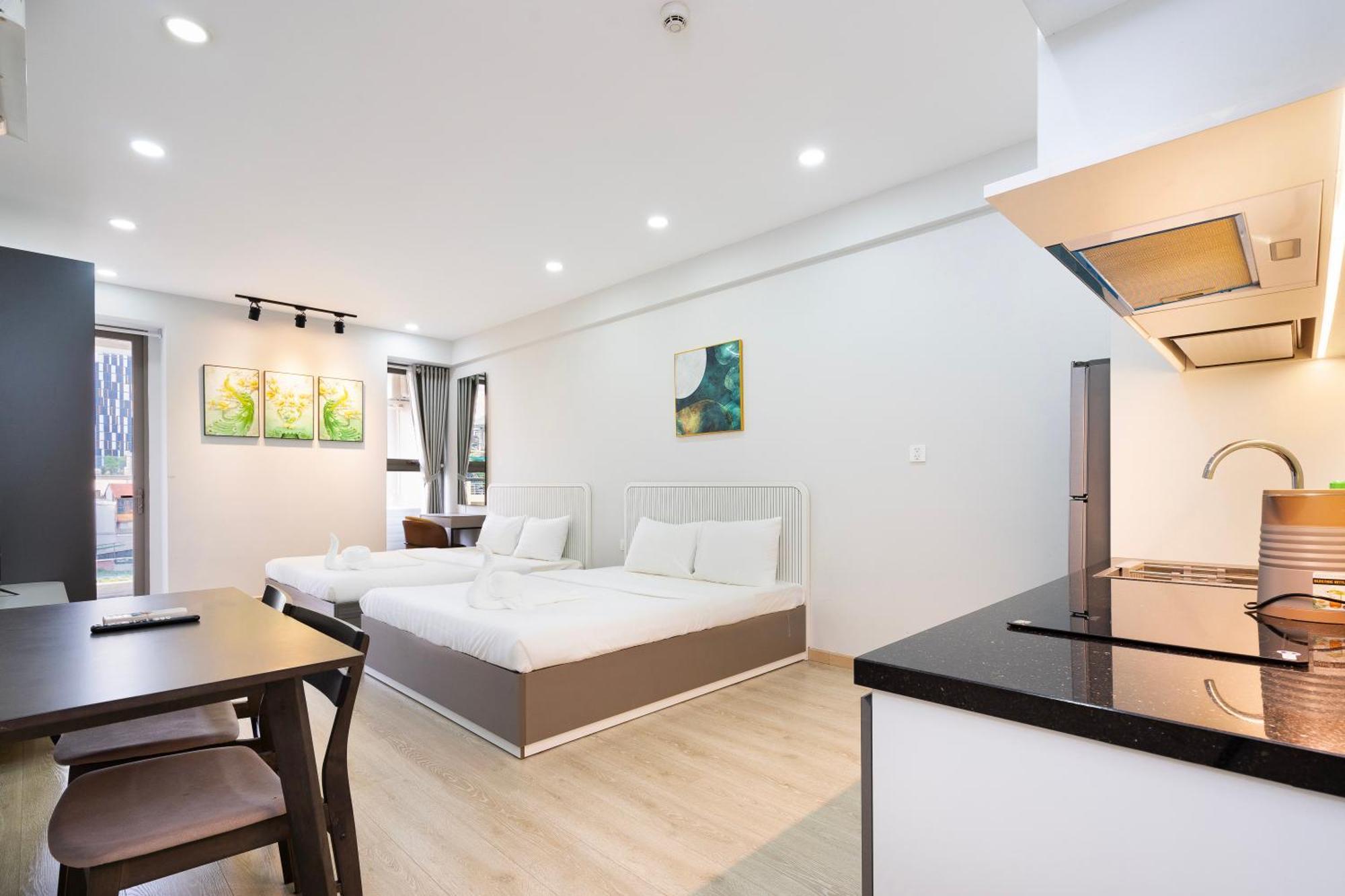 Otis Millennium Saigon Balcony Apartment مدينة هوشي منه الغرفة الصورة