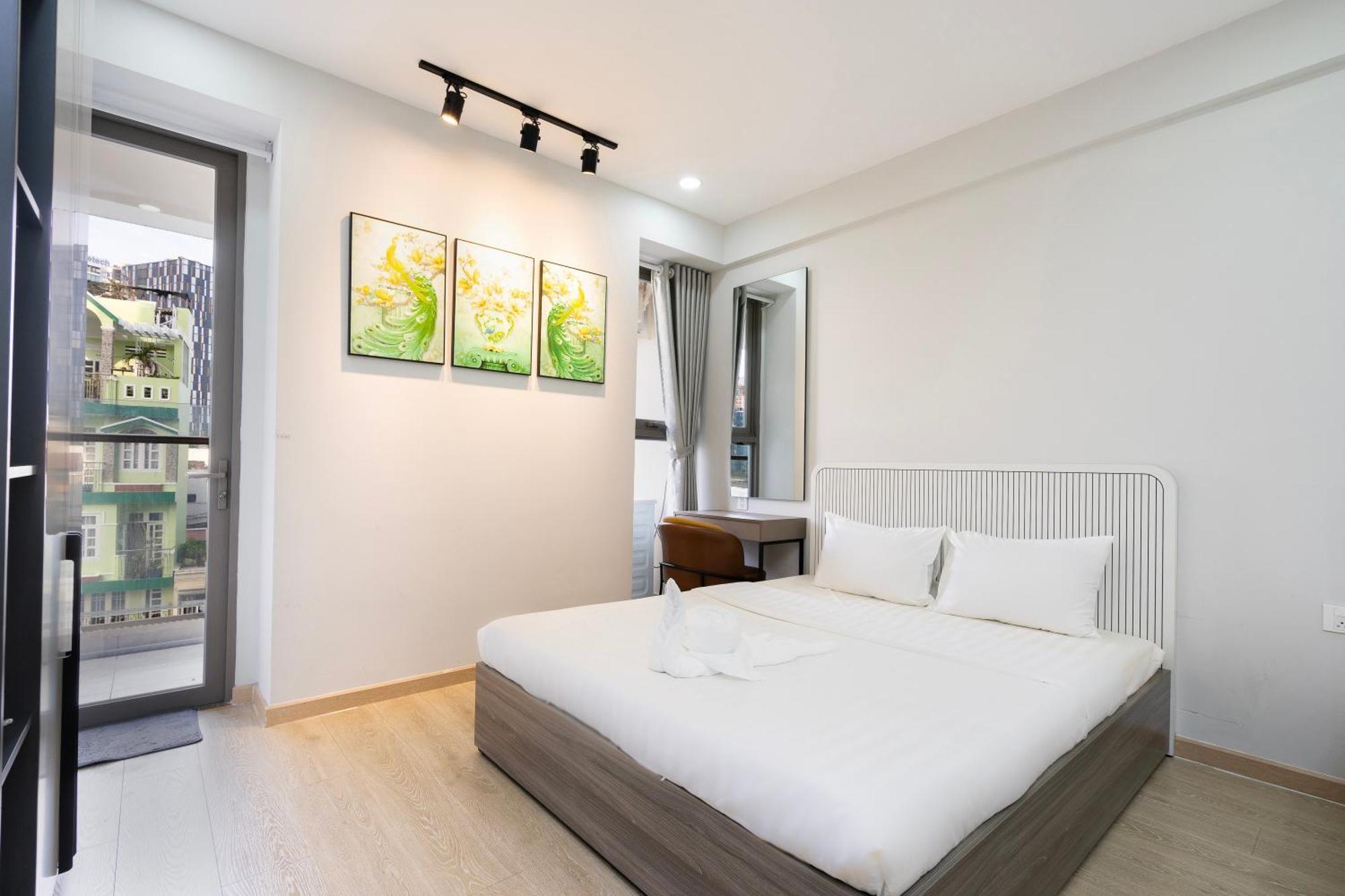Otis Millennium Saigon Balcony Apartment مدينة هوشي منه الغرفة الصورة
