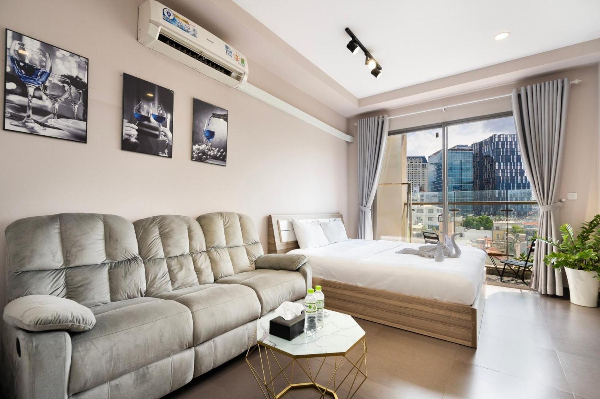 Otis Millennium Saigon Balcony Apartment مدينة هوشي منه المظهر الخارجي الصورة